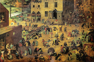childen play Bruegel 300x200